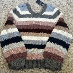 Abercrombie & Fitch Multicolor Striped Sweater